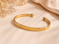 Strivora Aurora Gold Cuff Bracelet